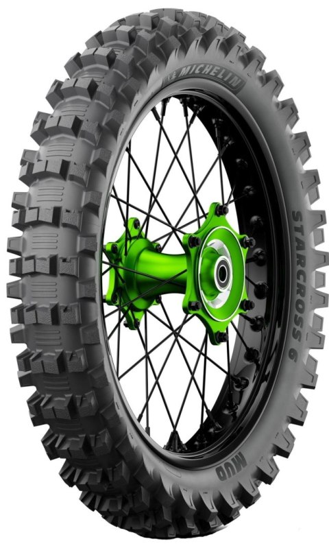 MICHELIN OPONA 110/90-19 STARCROSS 6 MUD 62M NHS TT M/C TYŁ DOT 33/2025 MICHELIN