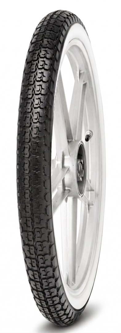 MITAS OPONA 2.25-18 B4 42J TT PRZÓD/TYŁ BIAŁY BOK DOT 12/2026 (572940) MITAS