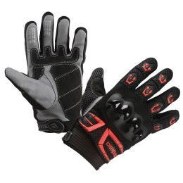 MODEKA RĘKAWICE MX TOP KOLOR CZARNY/CZERWONY ROZMIAR 7 MODEKA