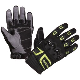 MODEKA RĘKAWICE MX TOP KOLOR CZARNY/ŻÓŁTY FLUO ROZMIAR 9 MODEKA