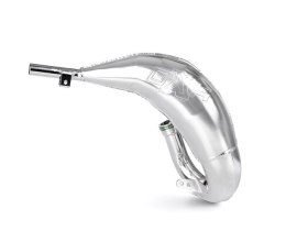 OXA FACTORY DYFUZOR (TUBA REZONANSOWA) FRONT EXHAUST PIPE CHROME X8 SHERCO SE 125 '05-'25 OXA