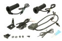 OXFORD MANETKI PODGRZEWANE DO MOTOCYKLA EVO TOURING Z PANELEM STERUJĄCYM I TERMOSTATEM DO KIEROWNICY 22MM DŁUGOŚĆ 110-120MM (EL) OXFORD