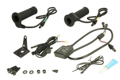 OXFORD MANETKI PODGRZEWANE DO MOTOCYKLA EVO TOURING Z PANELEM STERUJĄCYM I TERMOSTATEM DO KIEROWNICY 22MM DŁUGOŚĆ 110-120MM (EL) OXFORD