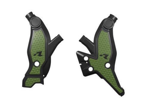 RACETECH (RTECH) 2025/12 OSŁONY RAMY (KOMPLET) BI-MATERIAL SUPER GRIP YAMAHA T7 / TENERE 700 '19-'25, T7 WR / WORLD RAID 700 '22 RACETECH