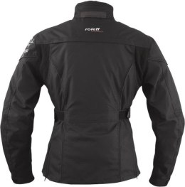 ROLEFF WYPRZEDAŻ KURTKA DAMSKA TEKSTYLNA KRÓTKA Z MEMBRANĄ WIND-TEX MODEL LADYLIKE KOLOR CZARNY ROZMIAR XXL ROLEFF