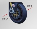 SBS KLOCKI HAMULCOWE KH630 RACING DUAL SINTER KOLOR ZŁOTY TARCZA LEWA PRZÓD PASUJE DO: APRILIA, BMW, DUCATI (STOSOWAĆ Z 900DS-2) SBS