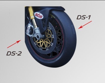 SBS KLOCKI HAMULCOWE KH630 RACING DUAL SINTER KOLOR ZŁOTY TARCZA LEWA PRZÓD PASUJE DO: APRILIA, BMW, DUCATI (STOSOWAĆ Z 900DS-2) SBS