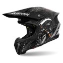 AIROH KASK CROSS / ENDURO / ATV / QUAD TWIST 3 ARCADE MATT KOLOR CZARNY/BIAŁY/SZARY MAT ROZMIAR M AIROH