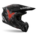 AIROH KASK CROSS / ENDURO / ATV / QUAD TWIST 3 ARCADE MATT KOLOR CZARNY/BIAŁY/SZARY MAT ROZMIAR M AIROH