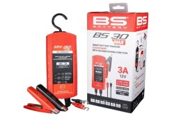 BS 2026/01 ŁADOWARKA AKUMULATORÓW BS30 MAX 12V STD/AGM/GEL/SLA/LITHIUM (LIFEP04) Z FUNKCJĄ CAN BUS ORAZ PODTRZYMANIA NAPIĘCIA, 3 BS BATTERY