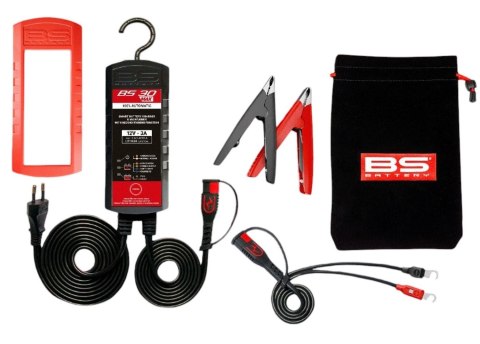 BS 2026/01 ŁADOWARKA AKUMULATORÓW BS30 MAX 12V STD/AGM/GEL/SLA/LITHIUM (LIFEP04) Z FUNKCJĄ CAN BUS ORAZ PODTRZYMANIA NAPIĘCIA, 3 BS BATTERY
