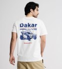 DIVERSE EXTREME TEAM - DAKAR RALLY KOSZULKA DKR CAR OFF WHITE KOLOR BIAŁY ROZMIAR XL DAKAR RALLY