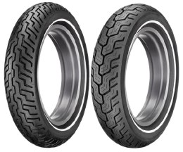 DUNLOP OPONA MT90B16 D402 72H TL PRZÓD SW WĄSKI BIAŁY PAS HARLEY-DAVIDSON DOT 39/2023 DUNLOP
