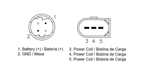 DZE REGULATOR NAPIĘCIA BMW G 310R '17-'21; G 310GS '18-'21 (OEM 61148559626) MOSFET (35A) DZE ELEKTRYKA