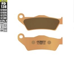 GALFER KLOCKI HAMULCOWE KH181 SPIEK METALICZNY (ZŁOTE) SCOOTER GALFER
