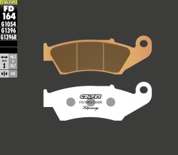 GALFER KLOCKI HAMULCOWE KH185 SPIEK METALICZNY (ZŁOTE) OFF ROAD RACING GALFER