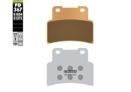 GALFER KLOCKI HAMULCOWE KH432 SPIEK METALICZNY (ZŁOTE) SINTER SPORT GALFER