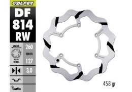 GALFER TARCZA HAMULCOWA PRZÓD BETA RR 250/300/350 '12-, RR 390/400/430/450/450/498 '14-, XTRAINER 250/300 '15- WAVE FIXED (260X1 GALFER