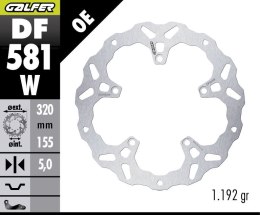 GALFER TARCZA HAMULCOWA PRZÓD KTM 390 ADVENTURE X '25- (WAVE FIXED) (320X155X5MM) GALFER