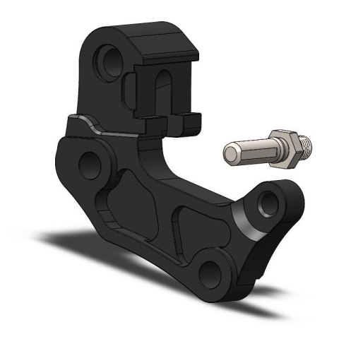 MOTO-MASTER ADAPTER DO TARCZY 300MM YAMAHA XTZ 700 TENERE '20-, RALLY '21-, WORLD RAID '22- (DO ZACISKU FABRYCZNEGO - OEM) MOTO-MASTER