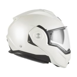 NOX PREMIUM KASK SZCZĘKOWY FLIP-BACK (SZCZĘKA DO TYŁU) Z BLENDĄ SPINNER KOLOR BIAŁY POŁYSK ROZMIAR S NOX