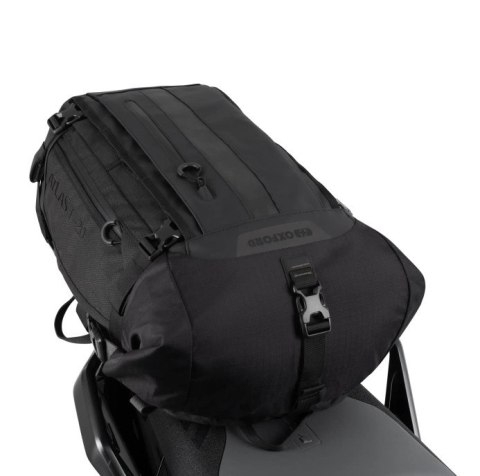 OXFORD TORBA NA TYLNE SIEDZENIE MOTOCYKLA ATLAS T-20 ADVANCED TOURPACK 20L KOLOR CZARNY OXFORD