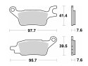 SBS KLOCKI HAMULCOWE KH... STREET STANDART CERAMIC PASUJE DO: YAMAHA CYGNUS RAY-ZR 125 '23-'25 , PRZÓD SBS