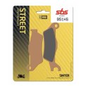 SBS KLOCKI HAMULCOWE KH715 STREET PERFORMANCE (EXCEL) SINTER KOLOR ZŁOTY PASUJE DO: SUZUKI GSX-S 125 18-25, GSXR 125 R 18-24, GS SBS