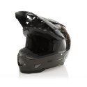 6D HELMETS KASK CROSS/ENDURO MODEL ATR-3 SOLID GLOSS BLACK FIM (FRHPhe-02) KOLOR CZARNY/SZARY ROZMIAR M ( 57 - 58 CM ) 6D HELMETS
