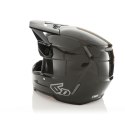 6D HELMETS KASK CROSS/ENDURO MODEL ATR-3 SOLID GLOSS BLACK FIM (FRHPhe-02) KOLOR CZARNY/SZARY ROZMIAR M ( 57 - 58 CM ) 6D HELMETS