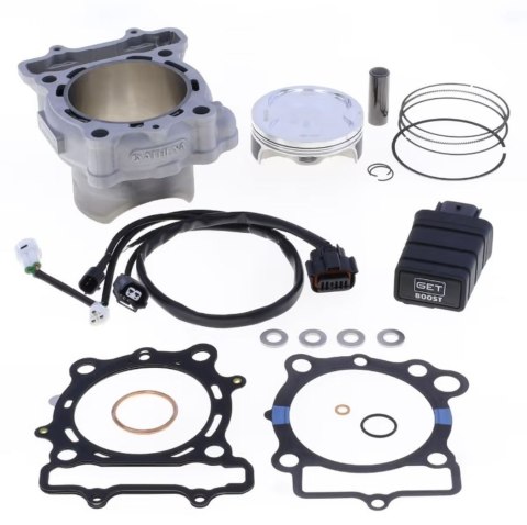 ATHENA CYLINDER KOMPLETNY Z MODUŁEM ZMIANY MAP ZAPŁONU KAWASAKI KXF 250 '23-'24 BIG BORE 85MM (+7MM=296CCM) (CR 13.5:1) ATHENA