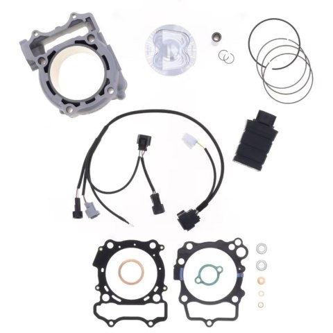 ATHENA CYLINDER KOMPLETNY Z MODUŁEM ZMIANY MAP ZAPŁONU YAMAHA YZF 250 '21-'23 BIG BORE 85MM (+8MM=304CCM) (CR 13.3:1) ATHENA