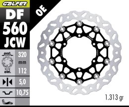 GALFER TARCZA HAMULCOWA PRZÓD BENELLI TRK 502 '17-'24; TRK 702 '23- (320X1112X5) (WAVE FLOATING) GALFER