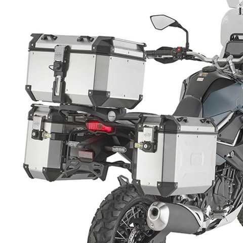 KAPPA 2026/06 STELAŻ KUFRÓW BOCZNYCH MONOKEY CAM SIDE KAWASAKI KLE 500 / SE '26-, - POD KUFRY KFR K'FORCE ORAZ KVG K'VOYAGER ALU KAPPA