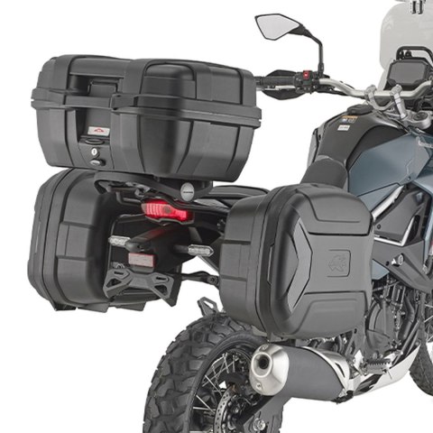 KAPPA 2026/06 STELAŻ KUFRÓW BOCZNYCH MONOKEY KAWASAKI KLE 500 / SE '26-, - RÓWNIEŻ POD KUFRY MONOKEY KMS K'MISSION ALU KAPPA