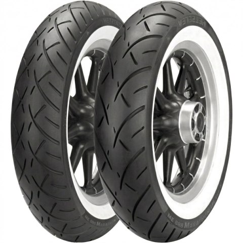 METZELER OPONA 130/90B16 ME888 MARATHON ULTRA 73H TL M/C REINF WWW BIAŁY BOK TYŁ DOT 44/2023 METZELER