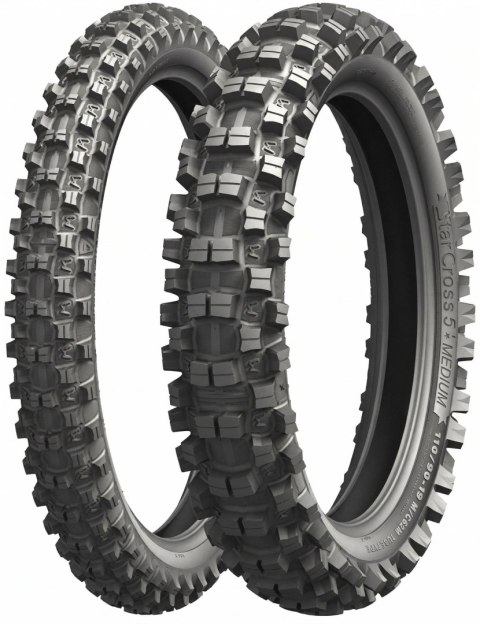 MICHELIN OPONA 90/100-14 STARCROSS 5 MEDIUM 49M TT M/C TYŁ DOT 10/2026 MICHELIN