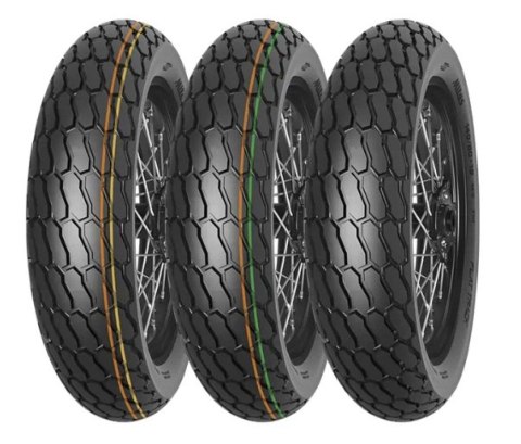 MITAS OPONA 140/80-19 (27.5x7.5-19) FLAT TRACK SUPER SOFT NHS TT (POMARAŃCZOWO-ZIELONY PASEK) TYŁ DOT 2026 (DOT:XSDS) ZAMIENNIK: MITAS