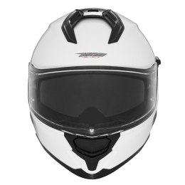 NOX KASK INTEGRALNY (FULL FACE) Z BLENDĄ N304S SOLID KOLOR BIAŁY POŁYSK ROZMIAR XS NOX