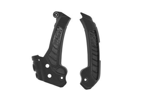 RACETECH (RTECH) OSŁONY RAMY (KOMPLET) BI-MATERIAL SUPER GRIP HUSQVARNA FC 250 / 450 '22-23, FS 450 '23-24, TC / FC 125 / 250 /  RACETECH