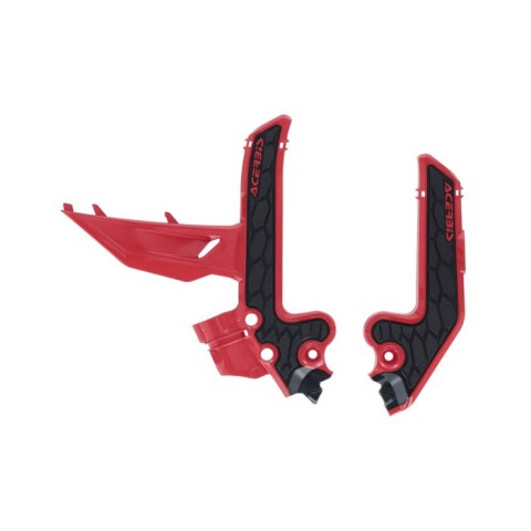 ACERBIS OSŁONY RAMY X-GRIP KTM SX 85 '25-'26, GAS GAS MC 85 '25-'26 KOLOR CZERWONY / CZARNY ACERBIS