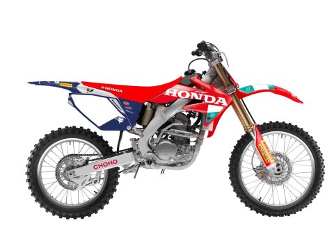 BLACKBIRD KOMPLET NAKLEJEK (OKLEIN) HONDA CRF 250R '04-'09, CRF 250X '04-'21 REPLICA TEAM HRC 25 HONDA BLACKBIRD