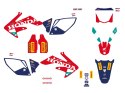 BLACKBIRD KOMPLET NAKLEJEK (OKLEIN) HONDA CRF 250R '04-'09, CRF 250X '04-'21 REPLICA TEAM HRC 25 HONDA BLACKBIRD