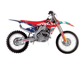 BLACKBIRD KOMPLET NAKLEJEK (OKLEIN) HONDA CRF 250R '10-'13; CRF 450R '09-'12 REPLICA TEAM HRC 25 HONDA BLACKBIRD