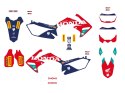 BLACKBIRD KOMPLET NAKLEJEK (OKLEIN) HONDA CRF 250R '10-'13; CRF 450R '09-'12 REPLICA TEAM HRC 25 HONDA BLACKBIRD