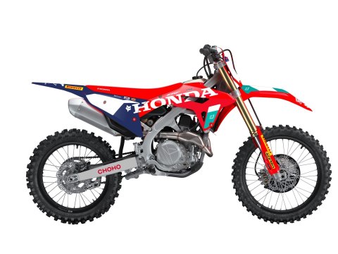 BLACKBIRD KOMPLET NAKLEJEK (OKLEIN) HONDA CRF 250R '25; CRF 450R '25-'26 REPLICA TEAM HRC 25 HONDA BLACKBIRD