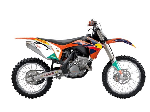 BLACKBIRD KOMPLET NAKLEJEK (OKLEIN) KTM SX/SX-F '11-'12, EXC/EXC-F '12-'13 REPLICA TEAM KTM FACTORY MXGP 26 BLACKBIRD