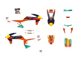 BLACKBIRD KOMPLET NAKLEJEK (OKLEIN) KTM SX/SX-F '19-'22, EXC/EXC-F '20-'23 REPLICA TEAM KTM FACTORY MXGP 26 BLACKBIRD
