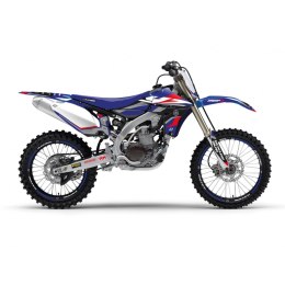 BLACKBIRD KOMPLET NAKLEJEK (OKLEIN) YAMAHA YZ 450F '10-'13 DREAM 5 CHROME EFX KOLOR NIEBIESKI CZARNY BLACKBIRD