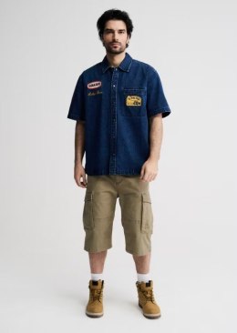 DIVERSE EXTREME TEAM - DAKAR RALLY - KOSZULA JEANSOWA DKR DENIM SHIRT NIEBIESKI M DAKAR RALLY